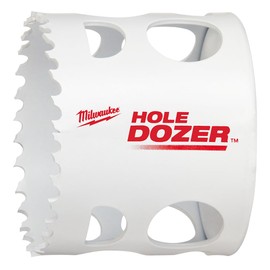 Hole Dozer Hole Saw, Bi-Metal, Blk, 2-5/16