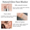 Kpeuuef Highlighter Stick,Long-Lasting Brightening Face Highlighter,Radiant & Glow Highlighter Makeup