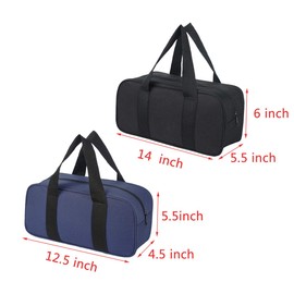 CACTIYE 2 Pack Tool Bag Organizer Multi Purpose Wide Open Mouth Storage Bag for DIY and Tool Storage