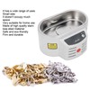 Rrofessional Dentures Ultrasonic Cleaning Machine Mini Household Eyeglasses Jewelry CleanerAU