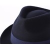 Home Prefer - Sombrero de fieltro de lana para hombre,
