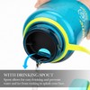Linkidea 4 Pack Water Bottle Silicone Splashguard Compatible with Nalgene