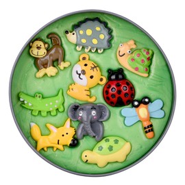 Inner-Active Play Putty Therapy Putty for Kids with Charms Green as Grass Theraputty Medium Resistance, Increase fine Motor Skills and Finger Strength, Occupational Therapy Toys