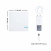KCMYTONER 1 110V Receiver + 1 Way Wifi Wireless Switch