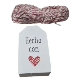 Etiquetas, Hecho Con Amor (100 Pzas)