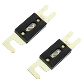 BOJACK 2PCS 60A ANL Fuse Holder and 2PCS 60Amp 32VDC ANL Fuses for Audio and Video Systems