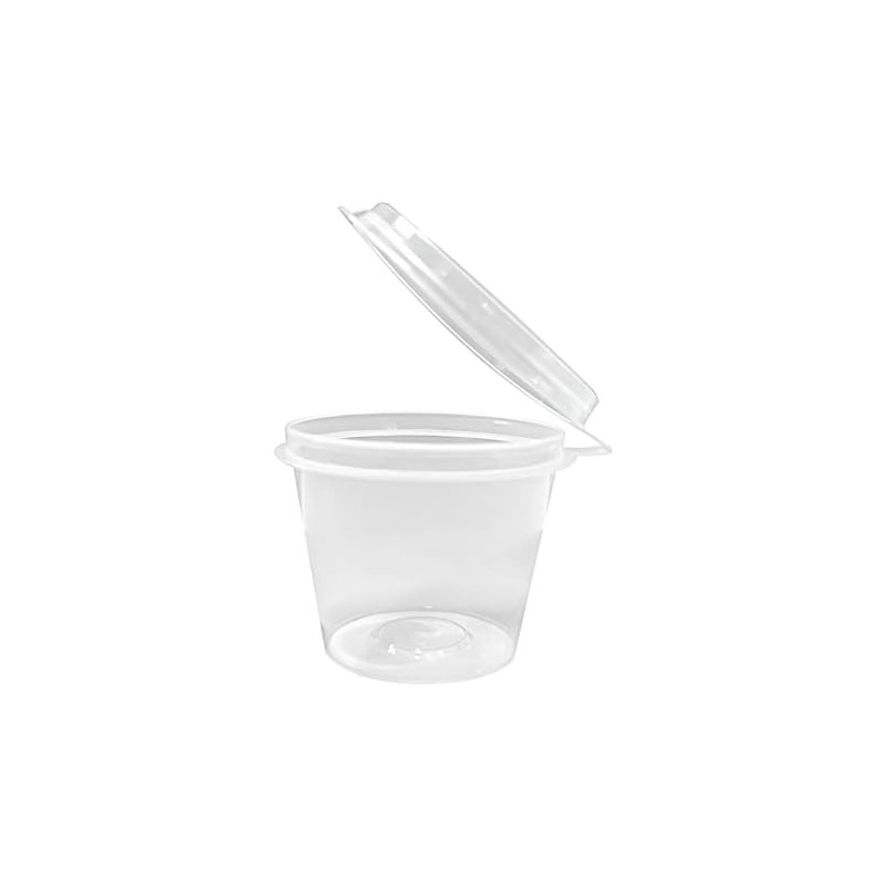 Fiesta Recyclable Portion Pot with Lid, 50 ml, Pack 50