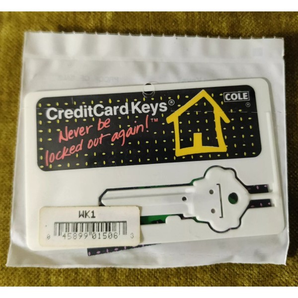 COLE Credit Card Keys WK1 Uncut House Key Blank *NEW*