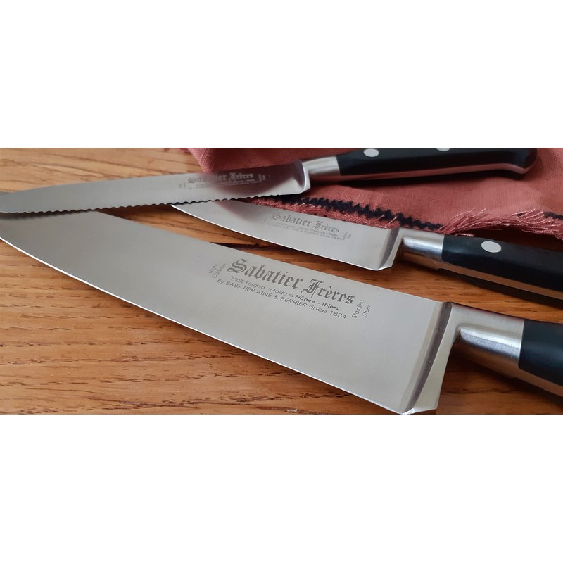 SABATIER FRERES IDEAL Bread Knife 8", Made in Thiers France