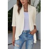 Bluetime Women Casual Lightweight Open Front Cardigans Soft Draped Ruffles