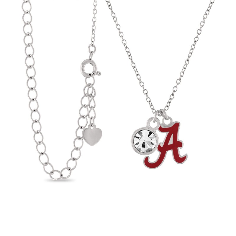 Alabama Crimson Tide Jewelry Set - Crystal Drop Earrings and