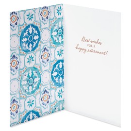 American Greetings Retirement Card (Best Wishes)