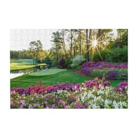 1000 Piece Masters Championship National National Golf Course Landscape Large Jigsaw Puzzles for Adults Educational Toy for Kids Creative Games Entertainment Wooden Puzzles Home Decoration