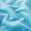 MOONLIGHT20015 Fleece Blanket Throws for Sofas - 400 GSM Blue