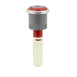 MP Rotator Sprinkler Nozzle, 15' to 24' Radius, 360° Adjustable Arc, Female Thread, Gray and Red MP820-360
