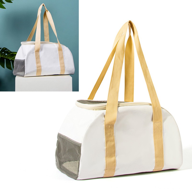 Cat Carrier Bag Large Space Breathable Comfortable Fashionable Portable for