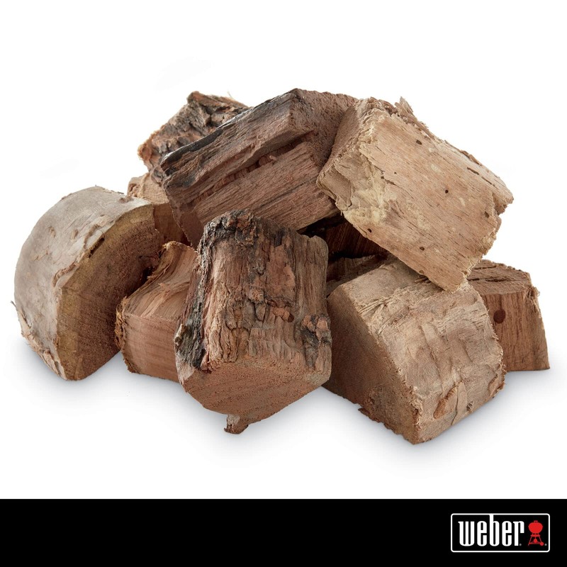 Weber Mesquite Wood Chunks, for Grilling and Smoking, 4 lb.