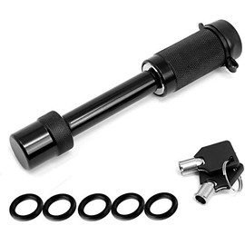 LFPartS Heavy Duty Locking 5/8 Inch Hitch Pin for 2", 2.5" Inch Receivers