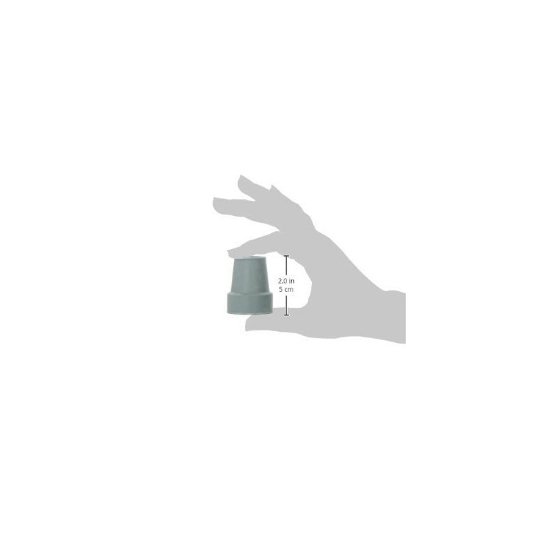 NOVA Medical Cane Tip for 3/4in. Cane, Gray