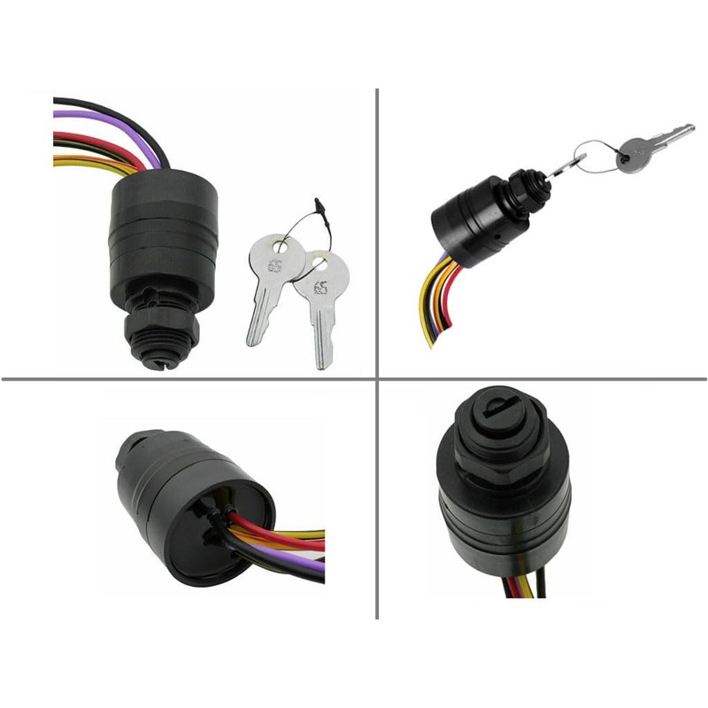 87-88107A5 87-88107 6 Wire Push to Choke Boat 3 Position