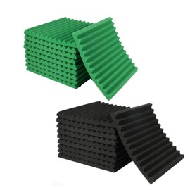 HWLIYUTAI 52 Pack Acoustic Panels 1 X 12 X 12 Inches - Studio Foam Wedges High Density Panel Soundproof Foam for Walls - Home Office
