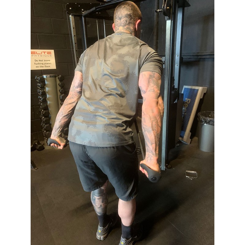 Tri-Grips Long Ropes | Tricep Handles, Black