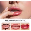 Peel off Matte Lip Stain, Lip Liner Tattoo, Long-Lasting Gloss,