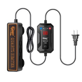 hygger Smart Mini Aquarium Heater 150W for 15-40 Gallons, Desktop Betta Submersible Fish Tank Heater with Intelligent Temperature Control and 5 Safety Protections