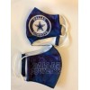 3 Layers Washable Dallas Cowboys Face Mask w/ Fabric Filter.