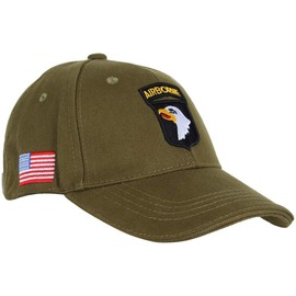 Fostex Garments Casquette Baseball 101st Airborne, Green
