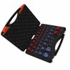 44pcs Nut and Bolt Thread Checker Red Blue Nut and
