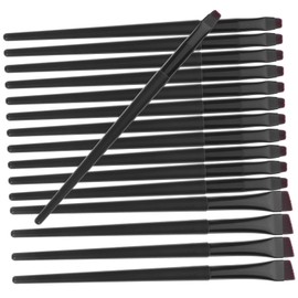 Healvian 16pcs Eyeliner Brush Precision Makeup Eye Brushes for Women Includes Small Flat Tip Lightweight and Portable for Effortless Eyeliner Application