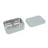Stylish and Sturdy Stainless Steel Lunch Box with Movable Divider,