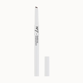 No7 Beautiful Eyebrows Sculpting Pencil - Black - Precision-Tip Eyebrows Pencil with Angled Brush Tip - Sculpting Brow Pencil with Spoolie Brush to Comb & Style Brows - (0.2g)