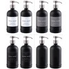 Hand and Dish Soap Dispenser for Kitchen and Bathroom, Set