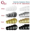 Cakebon Cake Boards Square - Sturdy 1/2 Inch Thick Drums