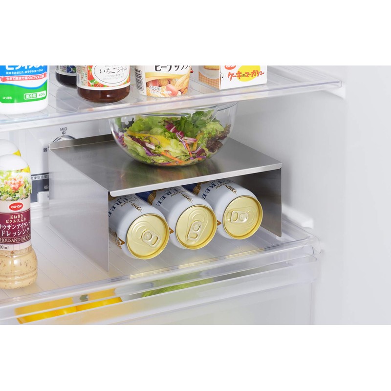 Granti 1878098 Refrigerator Organizer Rack, Width 9.3 x Depth 7.7