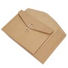 10pcs A5 C5 Documents Wallets Kraft Paper File Folders Thick