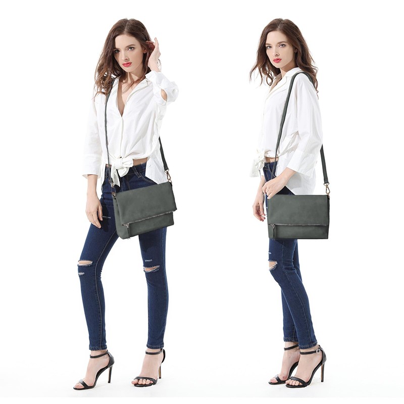 Gladdon Crossbody bags for Women Crossbody Purse Shoulder Bag, Grey