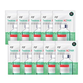 Face in Face FIF Tea Tree Arc Pair Ampoule Mask 10 Sheets