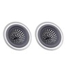 Miibox Silicone Kitchen Sink Drains Strainer, Wide Rim 4.65" Diameter