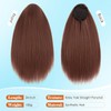 S-noilite Ponytail Extension 24 inch Drawstring Ponytails for Black Women