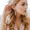 TENDER LIHOME Aretes Largos De Perlas Naturales Cultivadas Mujer Colgantes