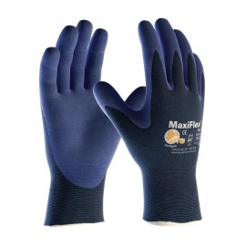 PIP 34-274 MaxiFlex Elite Lightweight Gloves, Nitrile Foam Grip, 6 Pair / SM-XL - Large