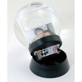 Photo Snow Globe with Black Base