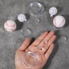 ElevateTech 15 Pcs Clear Sphere Display Stand, Plastic Sphere Stands