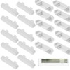 UHMC 20 Pcs Weep Hole Covers, Window Drainage Cover Caps