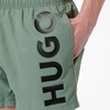 HUGO Men's Abas Swim Shorts, Open Green343