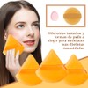 Juego de 15 esponjas de maquillaje,polvo facial, esponjas de maquillaje,