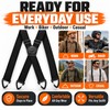 Heavy Duty Suspenders for Men Work Biker Outdoor 3.8cm Wide